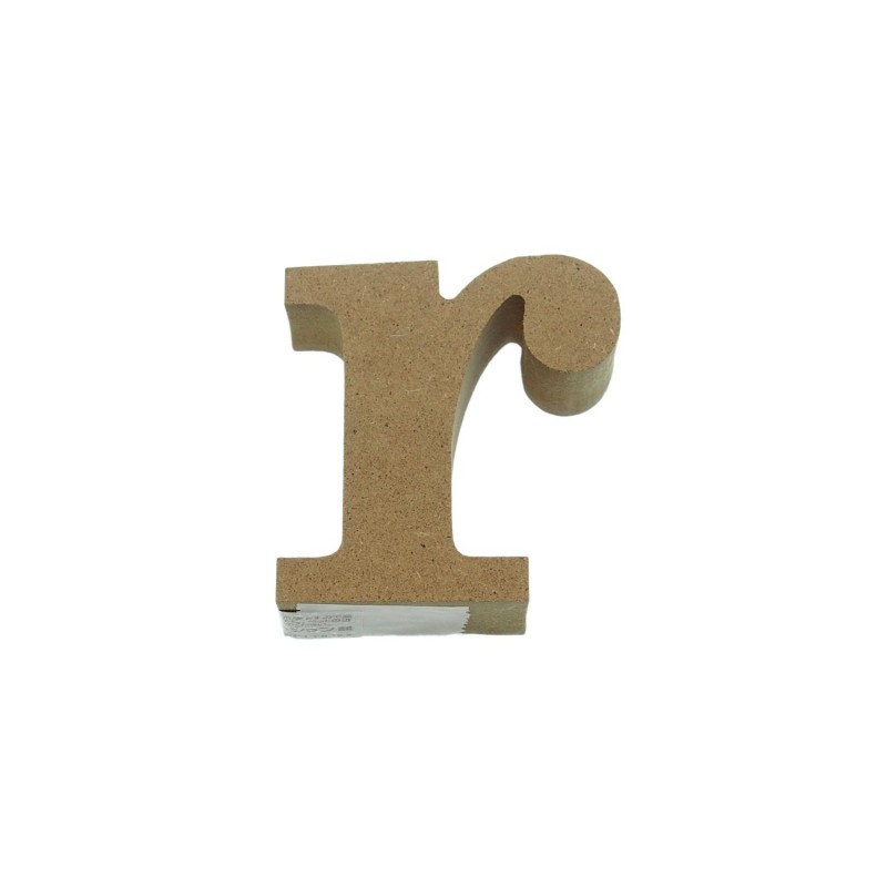 MDF 3D Letter Small r